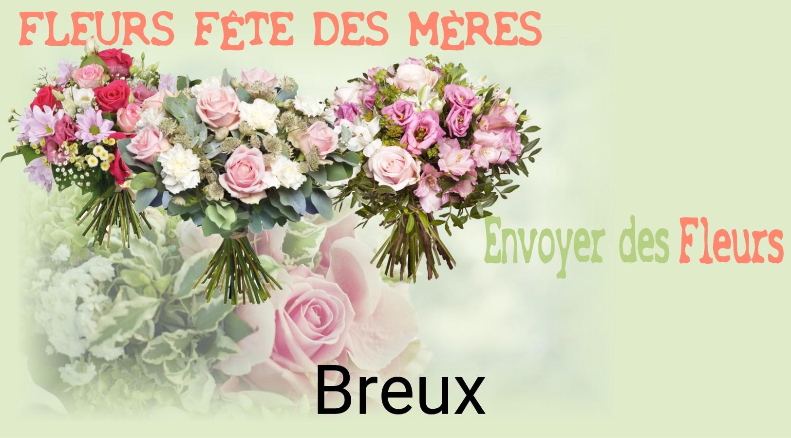 Bouquet de Fête des Mères livré à Breux