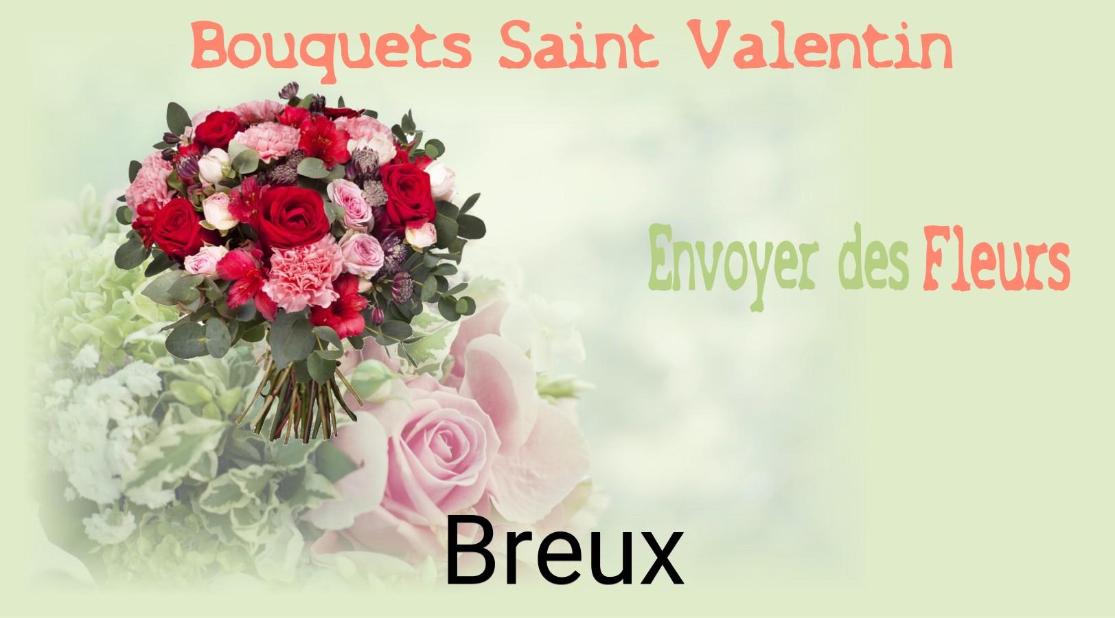 Roses de Saint-Valentin livrées à Breux