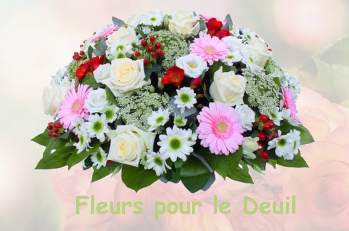 fleurs deuil BREUX